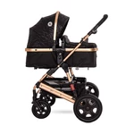 Kép 2/8 - Lorelli Lora multifunkciós babakocsi - Luxe Black