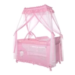 Kép 1/4 - Lorelli Magic Sleep utazóágy - Mellow Rose Ballerina Bear