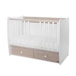 Kép 4/5 - Lorelli Matrix kiságy 60x120 - White Amber 2Box