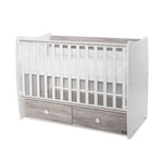 Kép 2/5 - Lorelli Matrix kiságy 60x120 - White Artwood 2Box