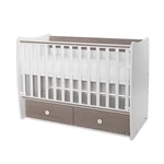 Kép 2/5 - Lorelli Matrix kiságy 60x120 - White Coffee 2Box