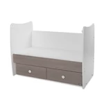 Kép 5/5 - Lorelli Matrix kiságy 60x120 - White Coffee 2Box