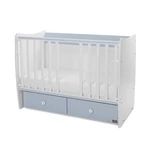 Kép 4/5 - Lorelli Matrix kiságy 60x120 Baby Baby Blue 2Box