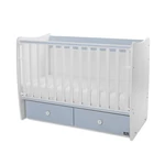 Kép 1/5 - Lorelli Matrix kiságy 60x120 Baby Baby Blue 2Box