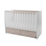 Kép 1/5 - Lorelli Matrix kiságy 60x120 Light Light Oak 2Box