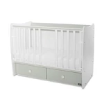 Kép 4/5 - Lorelli Matrix kiságy 60x120 Milky Milky Green 2Box