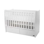 Kép 2/5 - Lorelli Matrix kiságy 60x120 WHITE-2 - Box