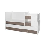 Kép 6/10 - Lorelli Mini Max kombi ágy 190x72 - White Coffe New
