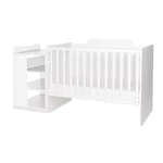 Kép 2/10 - Lorelli Multi kombi ágy 190x72 - White