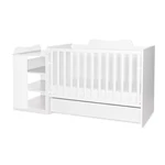 Kép 1/10 - Lorelli Multi kombi ágy 190x72 - White