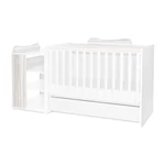 Kép 1/10 - Lorelli Multi kombi ágy 190x72 - White Artwood