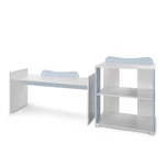 Kép 5/9 - Lorelli Multi kombi ágy 190x72 - White Baby Blue