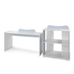 Kép 6/9 - Lorelli Multi kombi ágy 190x72 - White Baby Blue
