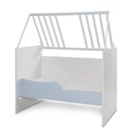Kép 9/9 - Lorelli Multi kombi ágy 190x72 - White Baby Blue