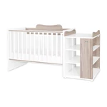 Kép 5/10 - Lorelli Multi kombi ágy 190x72 - White Coffe