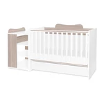 Kép 1/10 - Lorelli Multi kombi ágy 190x72 - White Coffe