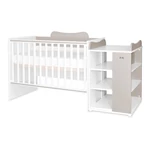 Kép 5/10 - Lorelli Multi kombi ágy 190x72 - White String