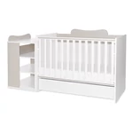 Kép 1/10 - Lorelli Multi kombi ágy 190x72 - White String