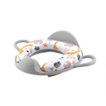 Kép 1/3 - Lorelli párnázott WC szűkítő háttámlával - Grey Animals