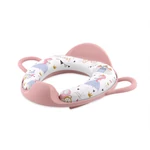 Kép 1/3 - Lorelli párnázott WC szűkítő háttámlával - Pink Princess