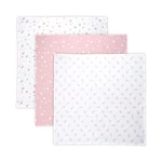 Kép 1/2 - Lorelli muszlin takaró 80x80 cm - Trio Rose Mix