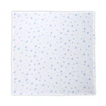 Kép 1/2 - Lorelli Muszlin takaró 80x80 cm - White With Aquatic