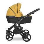 Kép 2/10 - Lorelli Rimini Premium multifunkciós babakocsi - Lemon Curry