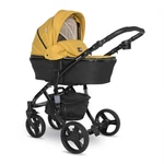 Kép 1/10 - Lorelli Rimini Premium multifunkciós babakocsi - Lemon Curry