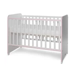 Kép 2/3 - Lorelli Sweet Dream kiságy 60x120 - White Orchid Orchid Pink