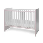 Kép 1/3 - Lorelli Sweet Dream kiságy 60x120 - White Orchid Orchid Pink