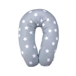 Kép 2/2 - Lorelli szoptatós párna - Stars Blue Grey Mist