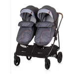 Kép 7/7 - Chipolino Duo Smart iker babakocsi - Silver Gray