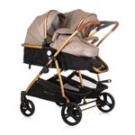 Kép 2/7 - Chipolino Duo Smart iker babakocsi - Golden Beige