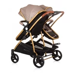 Kép 3/7 - Chipolino Duo Smart iker babakocsi - Golden Beige