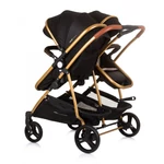 Kép 3/7 - Chipolino Duo Smart iker babakocsi - Obsidian Gold