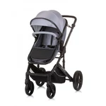 Kép 2/7 - Chipolino Amore babakocsi mózessé alakítható sportrésszel - Ash Grey