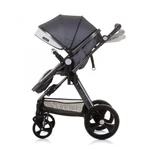 Kép 6/7 - Chipolino Havana babakocsi mózessé alakítható sportrésszel - Silver Grey