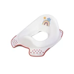 Kép 1/2 - Lorelli WC szűkítő anatómiai - Rainbow - White