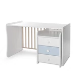 Kép 9/10 - Lorelli Maxi Plus kombi ágy 70x160 - Trio White/Baby Blue