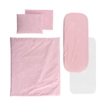 Kép 1/2 - Lorelli ágynemű garnitúra mózeskosárba - Little Bear Pink