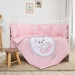 Kép 2/2 - Lorelli Lilly ágynemű garnitúra 60x120 - Little Bear Pink