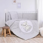 Kép 2/2 - Lorelli Smile ágynemű garnitúra - Bear Grey