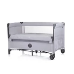 Kép 1/2 - Chipolino Relax multifunkciós utazóágy - Ash Grey Linen