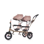 Kép 1/3 - Chipolino 2Play ikertricikli kupolával - Golden Beige