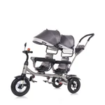Kép 1/3 - Chipolino 2Play ikertricikli kupolával - Silver Grey