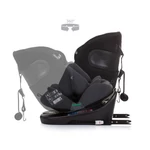 Kép 7/10 - Chipolino Motion 360 autósülés I-Size 40-150cm - Obsidian