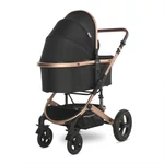 Kép 2/5 - Lorelli Boston multifunkciós babakocsi + adapter - Black
