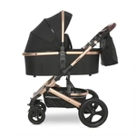 Kép 3/5 - Lorelli Boston multifunkciós babakocsi + adapter - Black