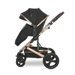 Kép 5/5 - Lorelli Boston multifunkciós babakocsi + adapter - Black