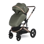 Kép 2/3 - Lorelli Boston multifunkciós babakocsi + adapter - Loden Green